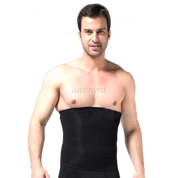 Men's Slimming Tummy Belly Waist Girdle Body Shaper Burn Fat Cincher